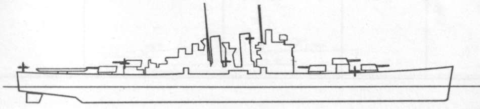 Diagram of HELENA (CL50) depicting damaged areas