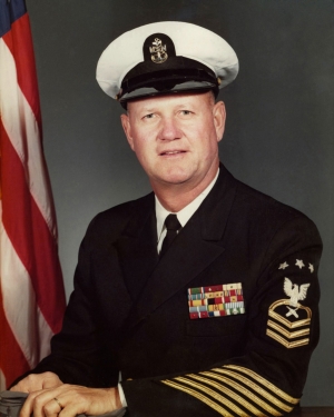 Portrait of MCPON Delbert D. Black